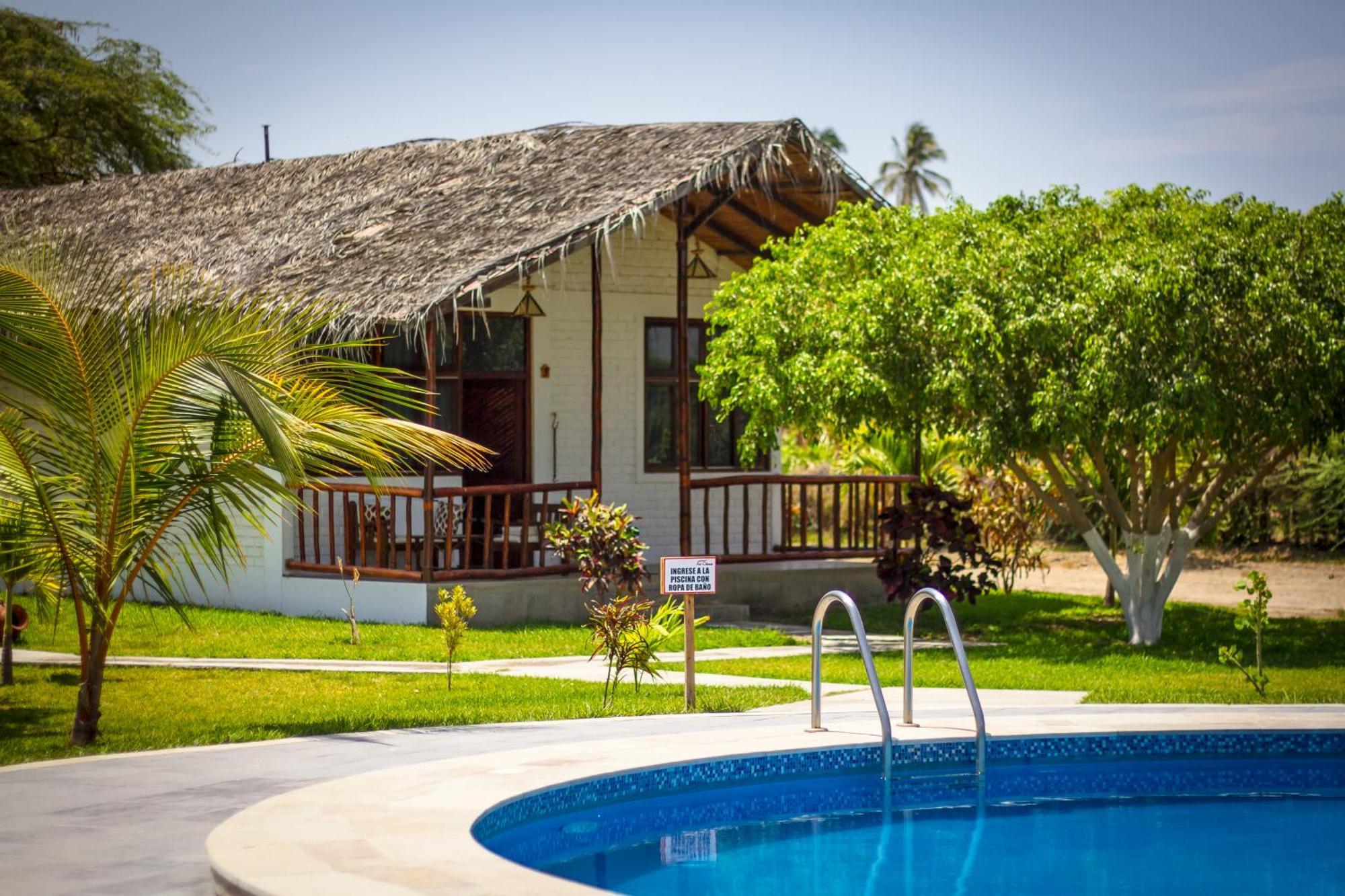 La Choza Bungalows Tambo Grande Extérieur photo